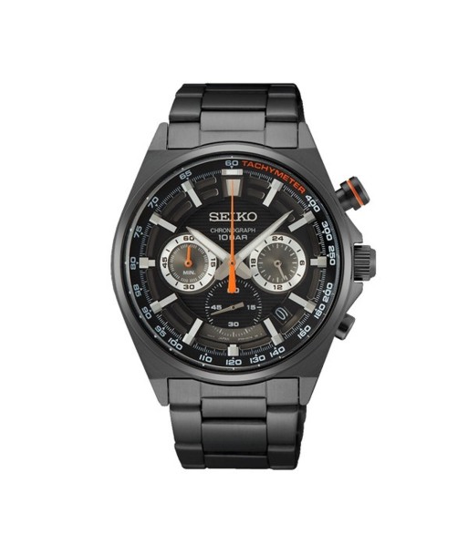 Montre Homme Seiko SSB399P1 Noir 50% de réduction en Octobre 2024