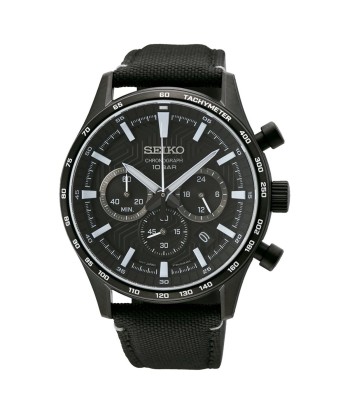 Montre Homme Seiko SSB417P1 Noir En savoir plus