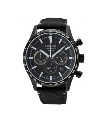 Montre Homme Seiko SSB417P1 Noir En savoir plus