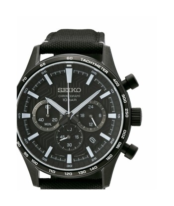 Montre Homme Seiko SSB417P1 Noir En savoir plus