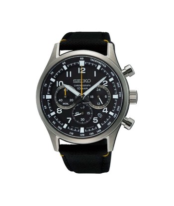 Montre Homme Seiko SSB449P1 Noir Jusqu'à 80% De Réduction