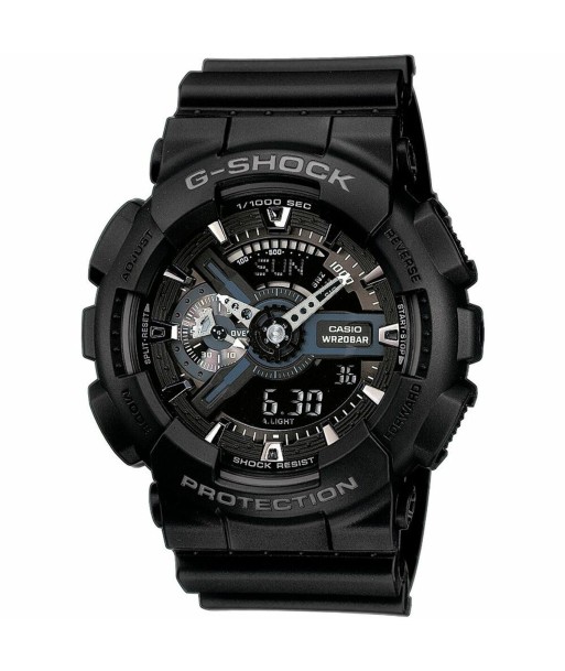 Montre Homme Casio GA-110-1BER Noir Argenté acheter en ligne