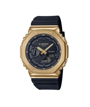 Montre Unisexe Casio G-Shock OAK METAL COVERED - Gold Noir (Ø 44,5 mm) commande en ligne