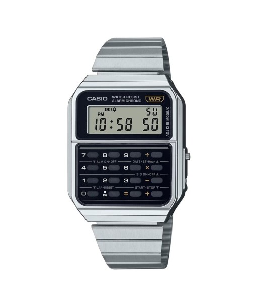 Montre Unisexe Casio VINTAGE CALCULATOR (Ø 34 mm) Fin de série