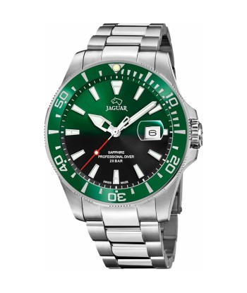 Montre Homme Jaguar J860/6 Vert Argenté rembourrage situé sous