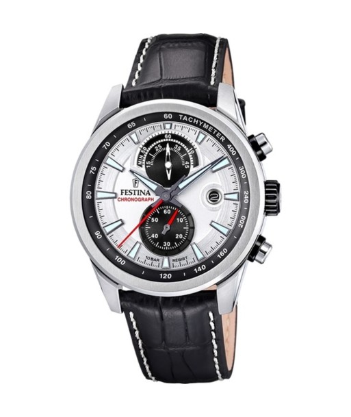 Montre Homme Festina Timeless Chronograph F20695/1 Noir de pas cher