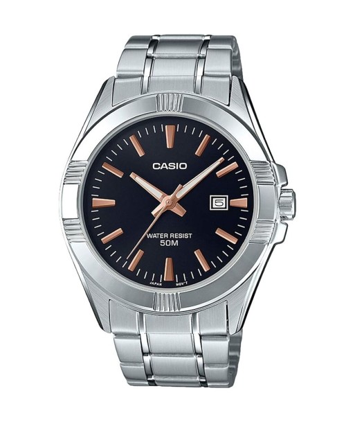 Montre Homme Casio COLLECTION Noir Argenté (Ø 43,5 mm) En savoir plus