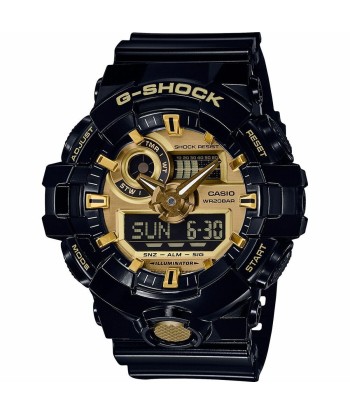 Montre Homme Casio G-Shock GA-710 Ø 49 mm Noir Or 2024