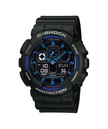 Montre Homme Casio G-Shock GA-100-1A2ER Ø 51 mm Noir Multicouleur Comparez plus de prix