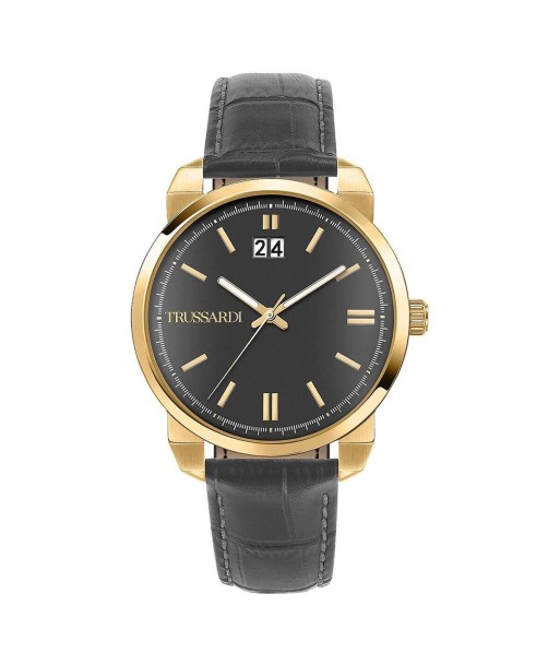 Montre Homme Trussardi R2451154002 Noir Gris (Ø 40 mm) en ligne