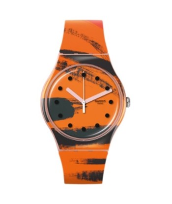 Montre Homme Swatch SUOZ362 Orange de votre