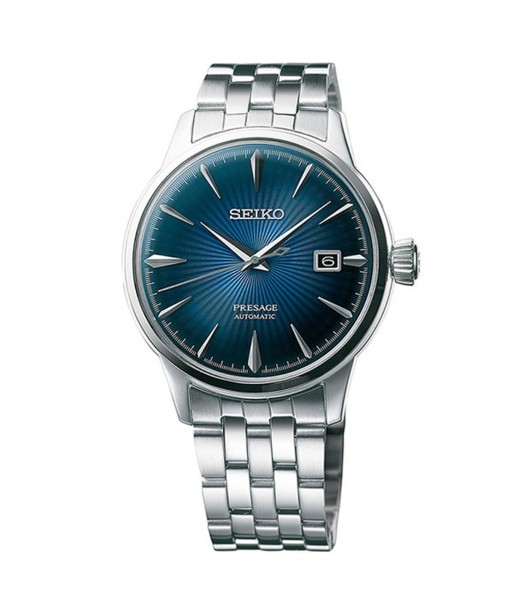 Montre Homme Seiko SRPB41J1 Argenté (Ø 40 mm) français