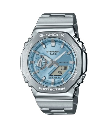 Montre Homme Casio G-Shock OAK G-STEEL LIGHT BLUE Amélioration de cerveau avec