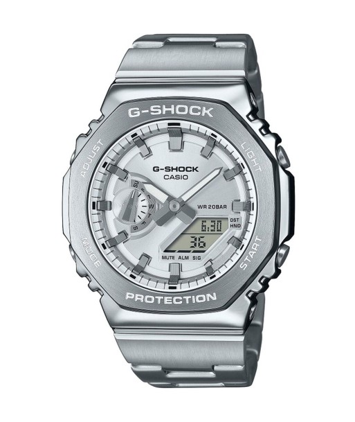 Montre Homme Casio G-Shock OAK G-STEEL CLASSIC SILVER à prix réduit toute l'année