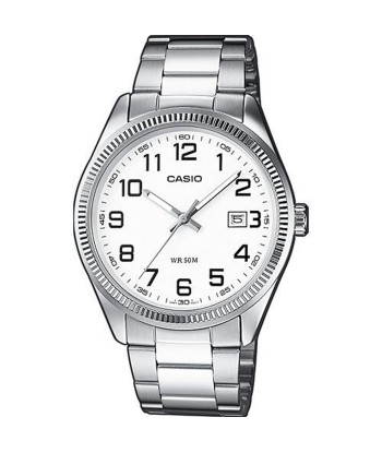 Montre Homme Casio DATE - WHITE, NUMBERS Blanc (Ø 38,5 mm) 50-70% off 