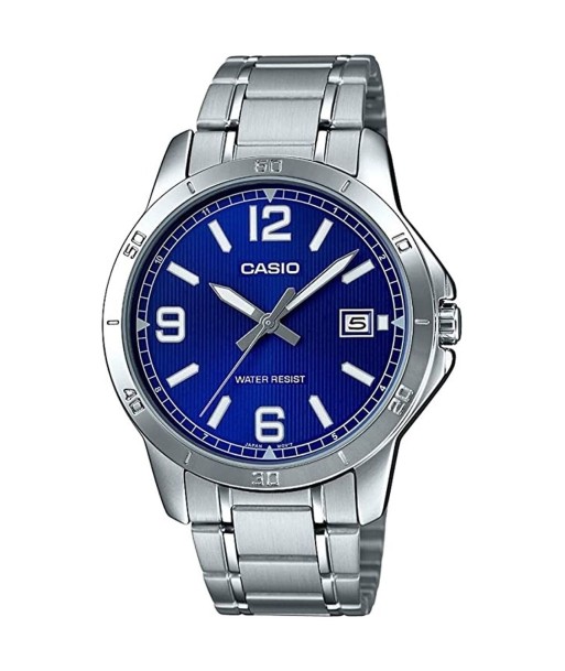 Montre Homme Casio Argenté Bleu des créatures d'habitude