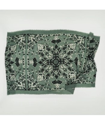 FOULARD BANDANA ÉCHARPE MAISON LECOMTE FLAMENT Pour