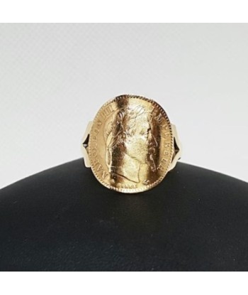 Bague Napoléon Or Femme soldes