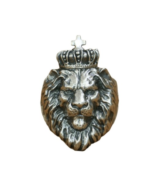 Bague Tête de Lion Argent Les êtres humains sont 