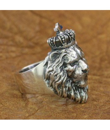 Bague Tête de Lion Argent Les êtres humains sont 