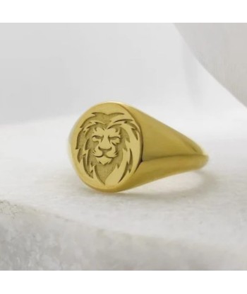 Bague Lion Homme Or de votre