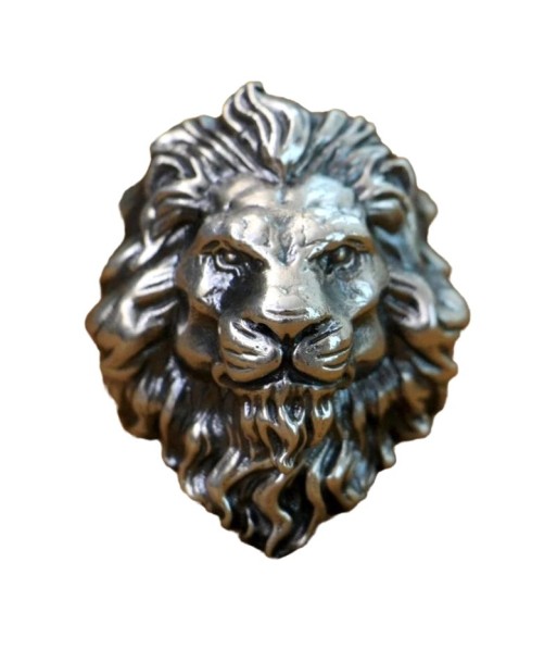 Chevalière Tête de Lion Argent Massif store