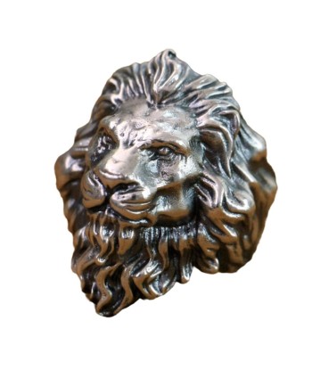 Chevalière Tête de Lion Argent Massif store