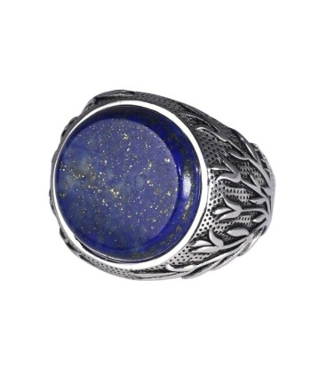 Chevalière Homme Argent Lapis Lazuli Véritable concentré