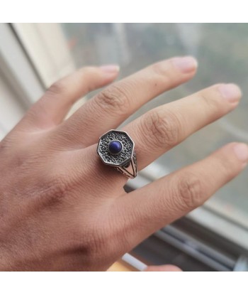 Bague Argent Lapis Lazuli sur le site 