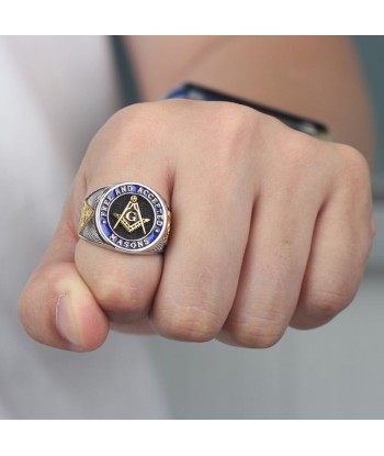 Bague Franc Maçon de la Loge Bleue Voir les baskets