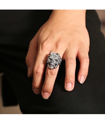 Bague Tête de Mort Argent 925 À commander