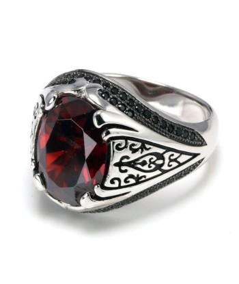 Bague Zircon Rouge Les magasins à Paris et en Île-de-France