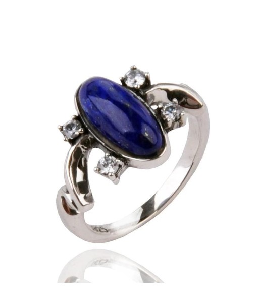 Bague Argent Lapis Lazuli Femme Livraison rapide