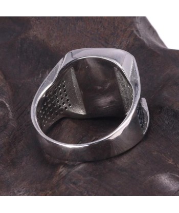 Bague Argent Onyx le concept de la Pate a emporter 