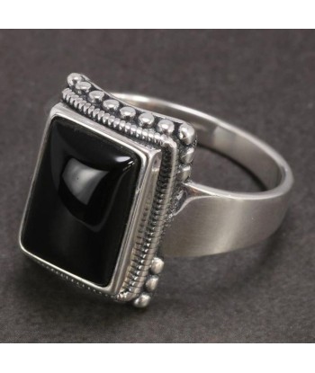 Bague Onyx Lucifer pas chere