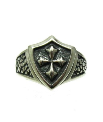 Chevalière Croix de Malte Argent pas cheres