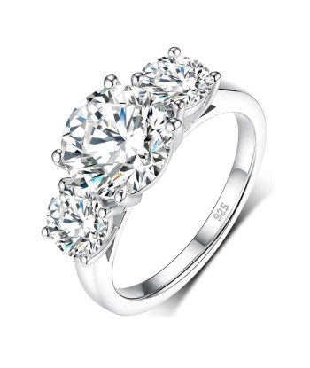 Bague Femme Moissanite (synthétique) En savoir plus