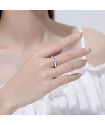 Bague Femme Moissanite (synthétique) En savoir plus