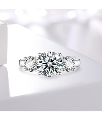 Bague Femme Moissanite (synthétique) En savoir plus