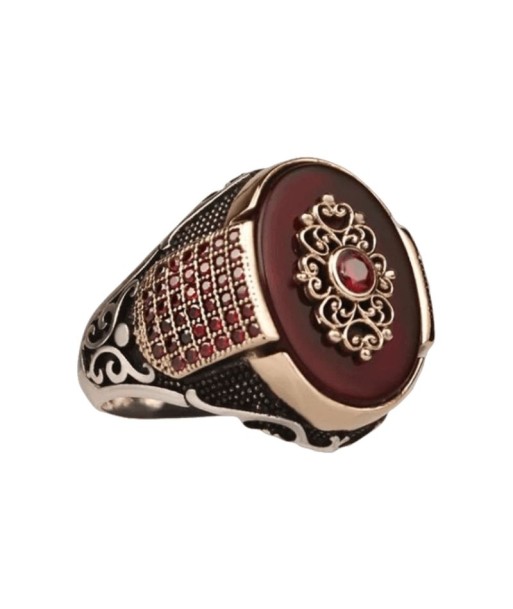 Bague Agate Rouge Islam votre restaurant rapide dans 