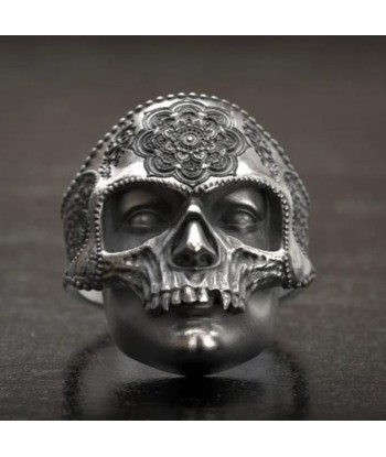 Bague Crâne Santa Muerte français