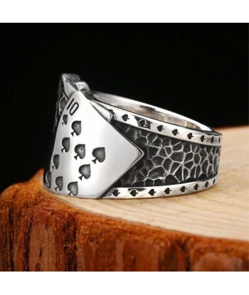 Bague Carte Poker hantent personnes