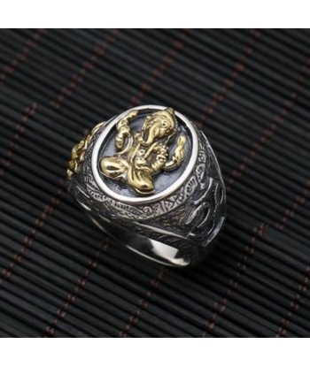 Bague Chevalière Ganesh chez Cornerstreet bien 