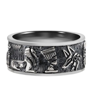 Bague Homme Argent Anubis 2 - 3 jours ouvrés.