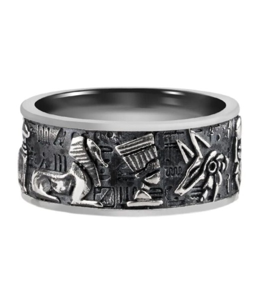 Bague Homme Argent Anubis 2 - 3 jours ouvrés.