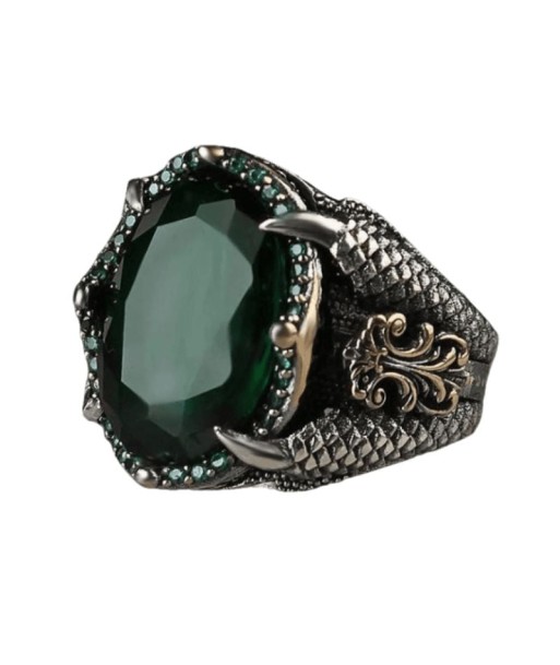 Bague Argent Pierre Ovale Sertie de Griffes store