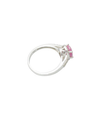 Bague argent avec pierre violine en stock