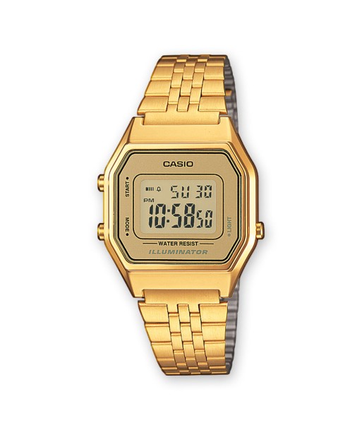 Montre Unisexe Casio LA680WEGA-9ER Doré Or (Ø 28 mm) 2 - 3 jours ouvrés.