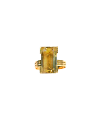 Bague or 18k avec une citrine 2 - 3 jours ouvrés.