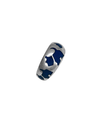 Bague argent avec chiens bleus shop